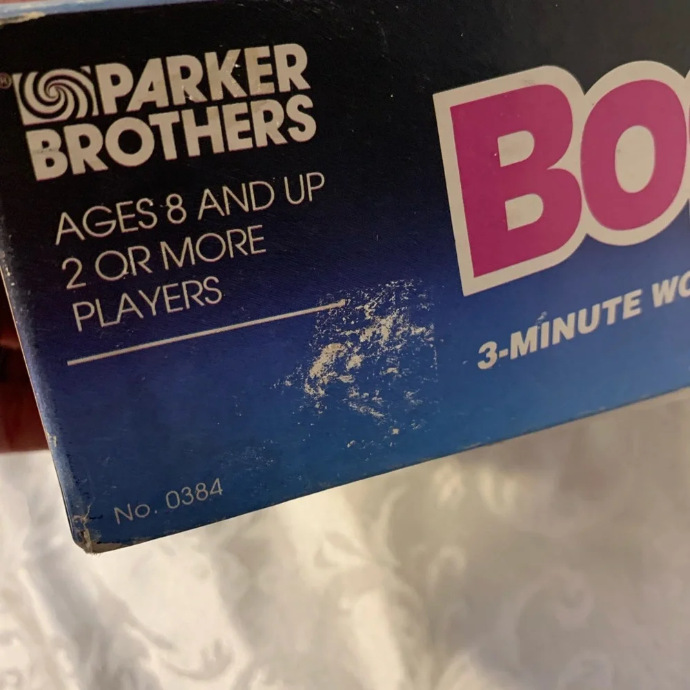 Vintage Parker Brothers Board Game 90s *missing timer*
